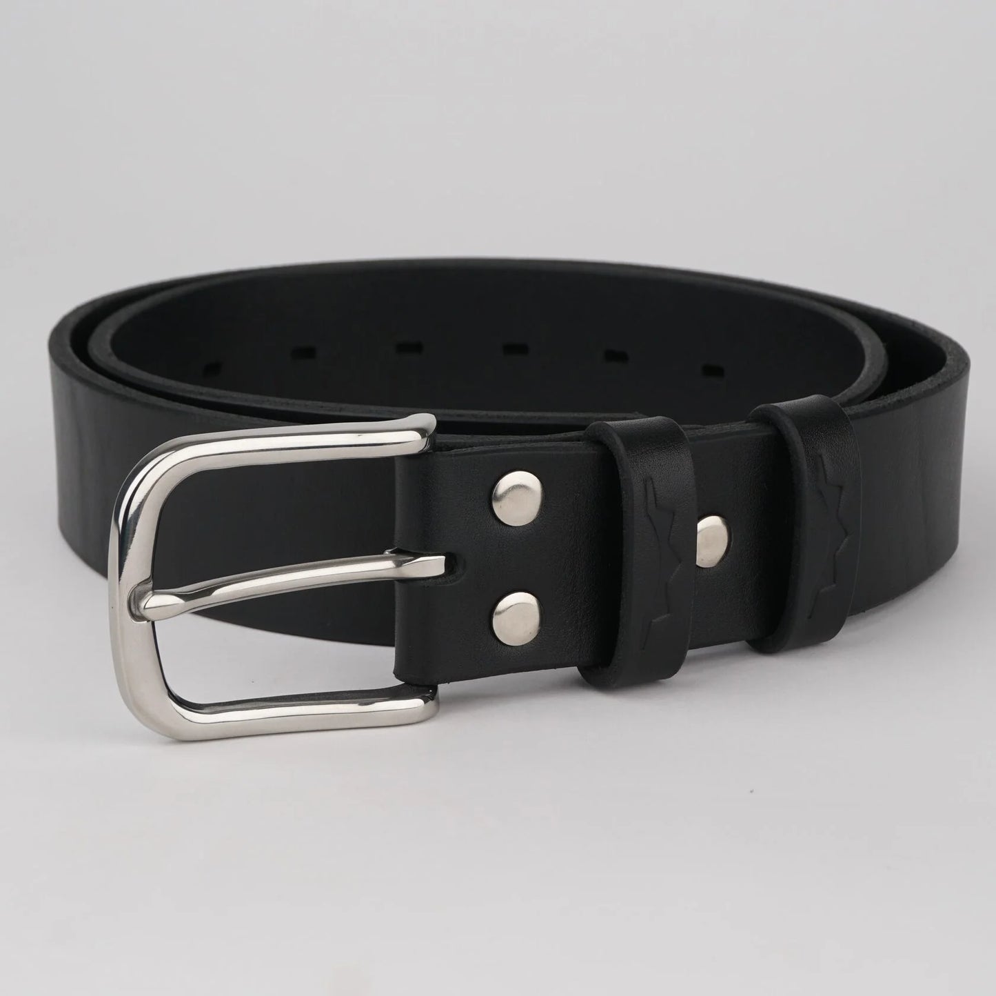 Ceinture en denim noir MR